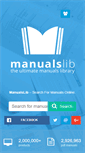 Mobile Screenshot of manualslib.com